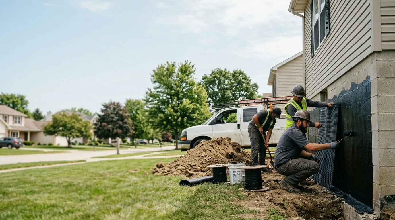 Basement Waterproofing in North Royalton, OH near me